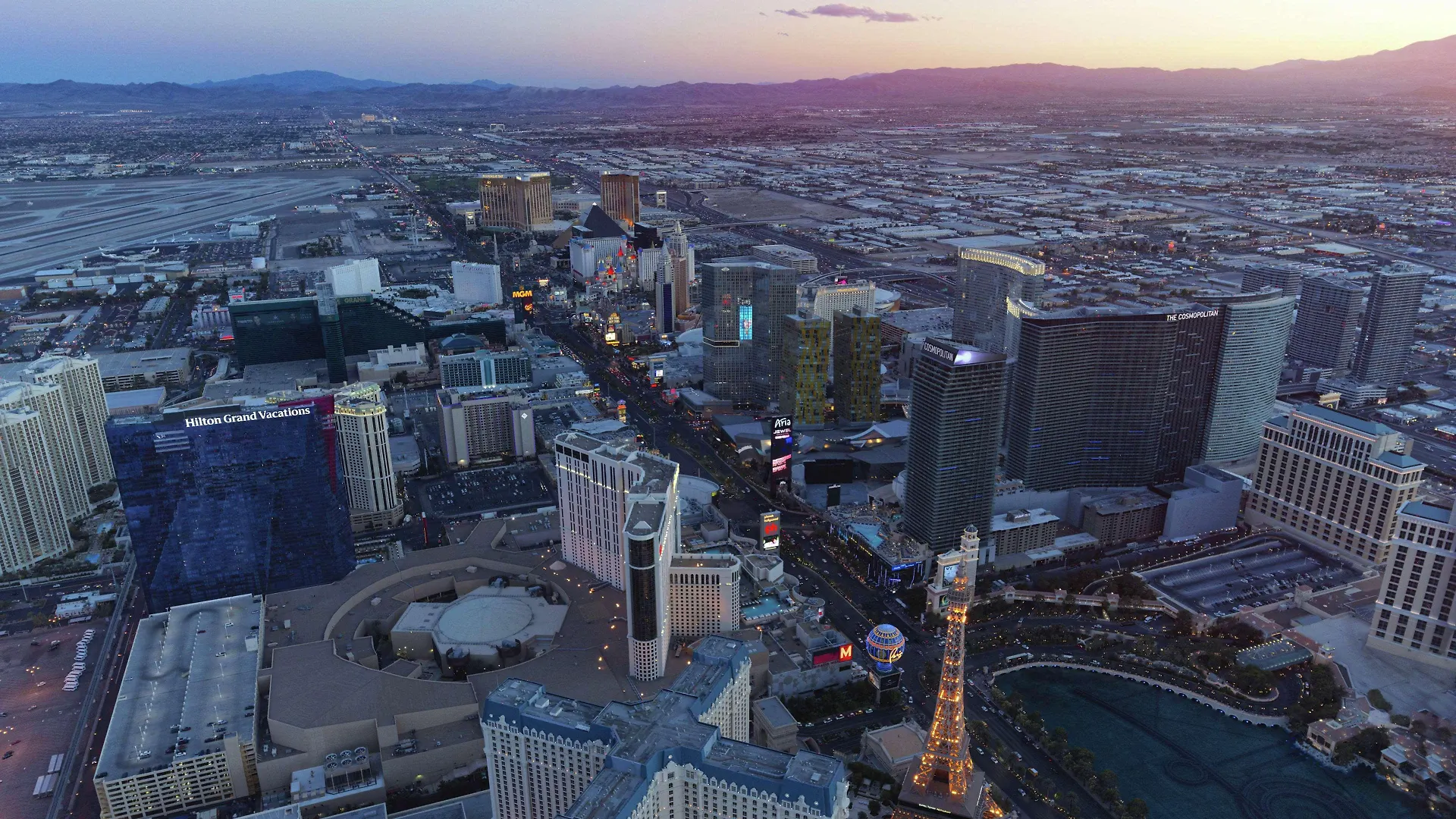 Semesteranläggning (resort) Hilton Grand Vacations Club Elara Center Strip Las Vegas